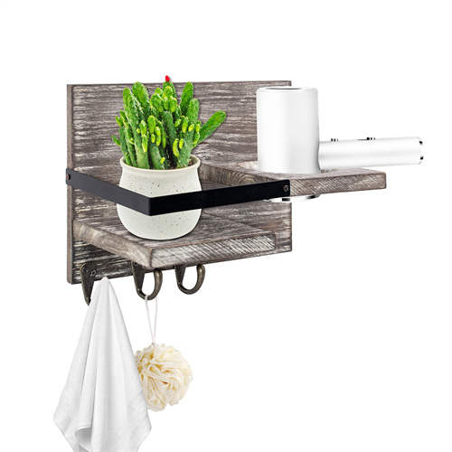 OKSQW Bathroom Wall Mount Hair Dryer Holder